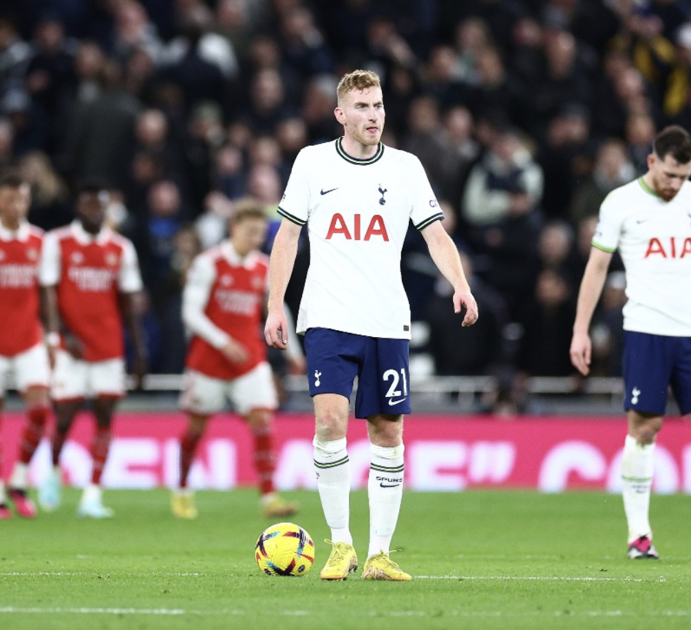 Dejan Kulusevski looking frustrated during the NLD