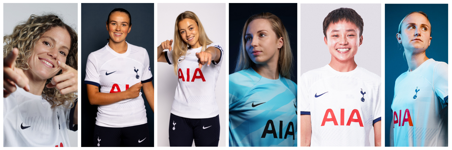 A graphic showing all of Spurs Women's summer signings.