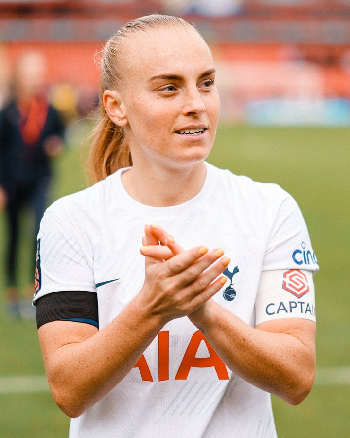 Molly Bartrip wears the captain's armband.