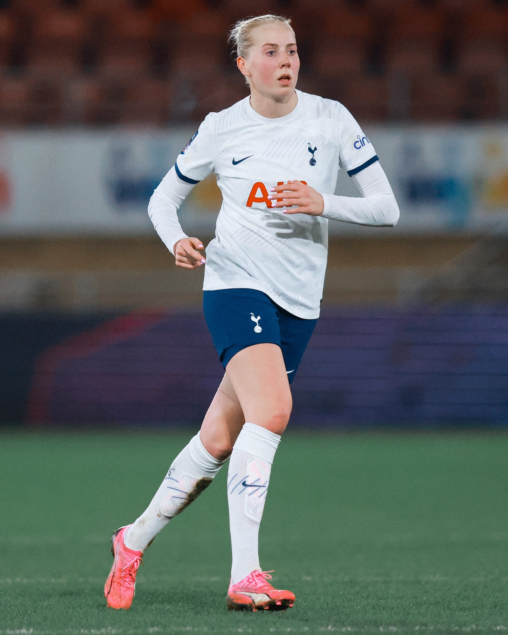 Eveliina Summanen appears in her 50th game for Spurs.