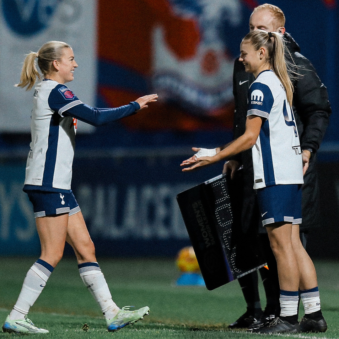 Zara Bailey subs in for Charli Grant, making her senior debut.